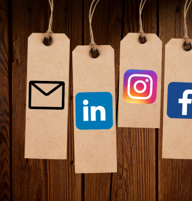 social media account logos